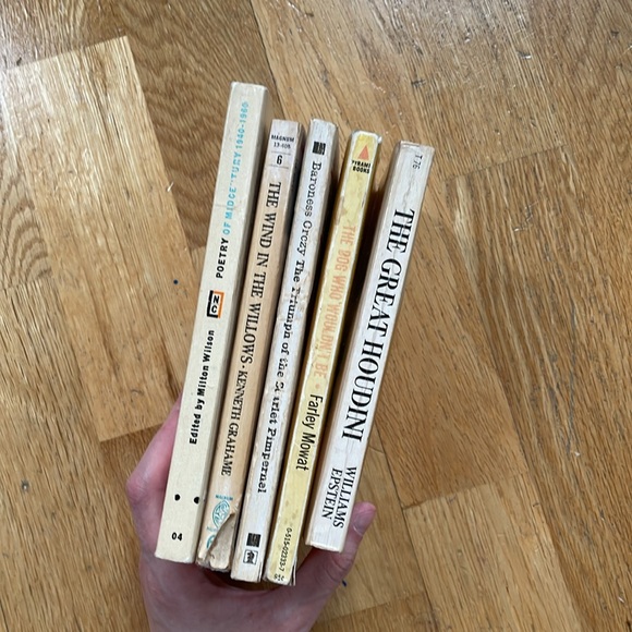 VINTAGE 50s 60s 70s books lot of 5 - Picture 8 of 10